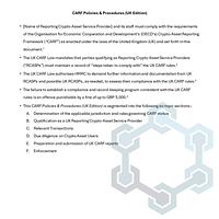 CARF Policies & Procedures (UK Edition) - Image 3