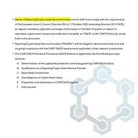 CARF Policies & Procedures (DAC8 Edition) - Image 3