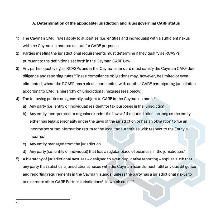 CARF Policies & Procedures (Cayman Edition) - Image 3